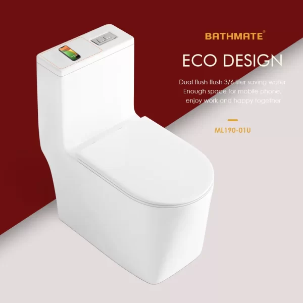 Wholesale Best Rated One Piece Toilets 5