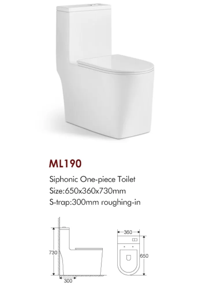 Wholesale Best Rated One Piece Toilets